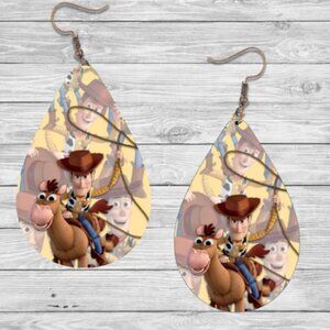 Toy Story Woody Earrings